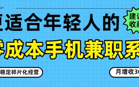 2026零成本手机兼职实操：碎片化经营实现月入3000+，一站式兼职平台全攻略